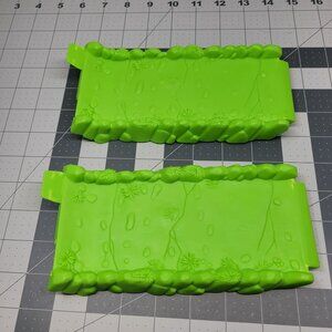 2 Fisher Price Disney‎ Jungle Safari Roadway Green Road Track Ramp Replacement